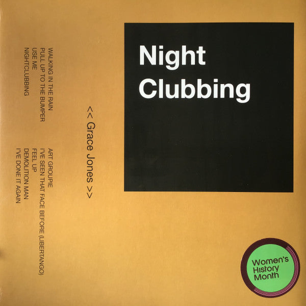Grace Jones - Nightclubbing LP