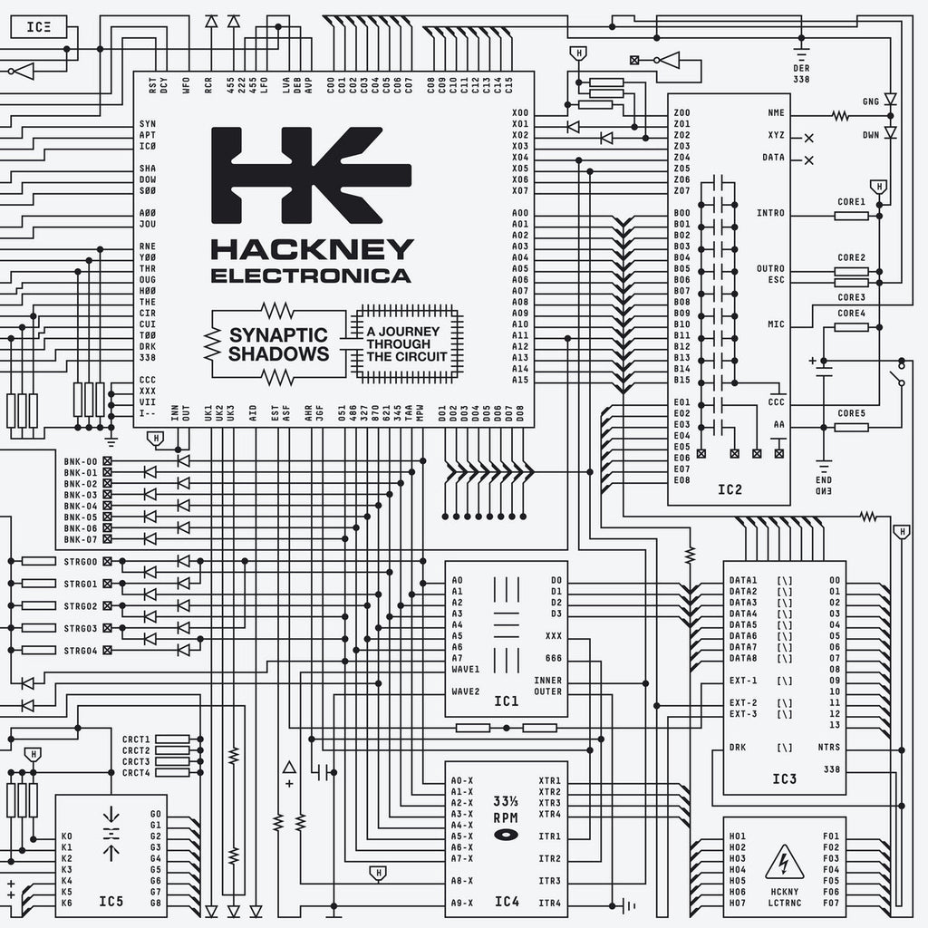 Hackney Electronica - Synaptic Shadows LP