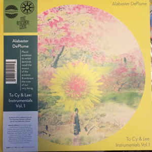 Alabaster DePlume - To Cy & Lee: Instrumentals Vol. 1 LP