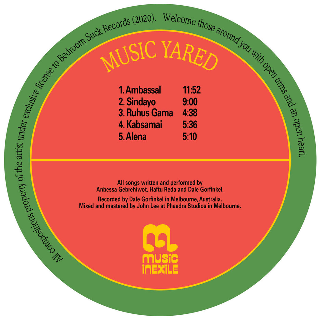 Music Yared - S/T LP
