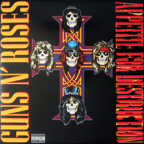 Guns 'n' Roses - Appetite For Destruction LP