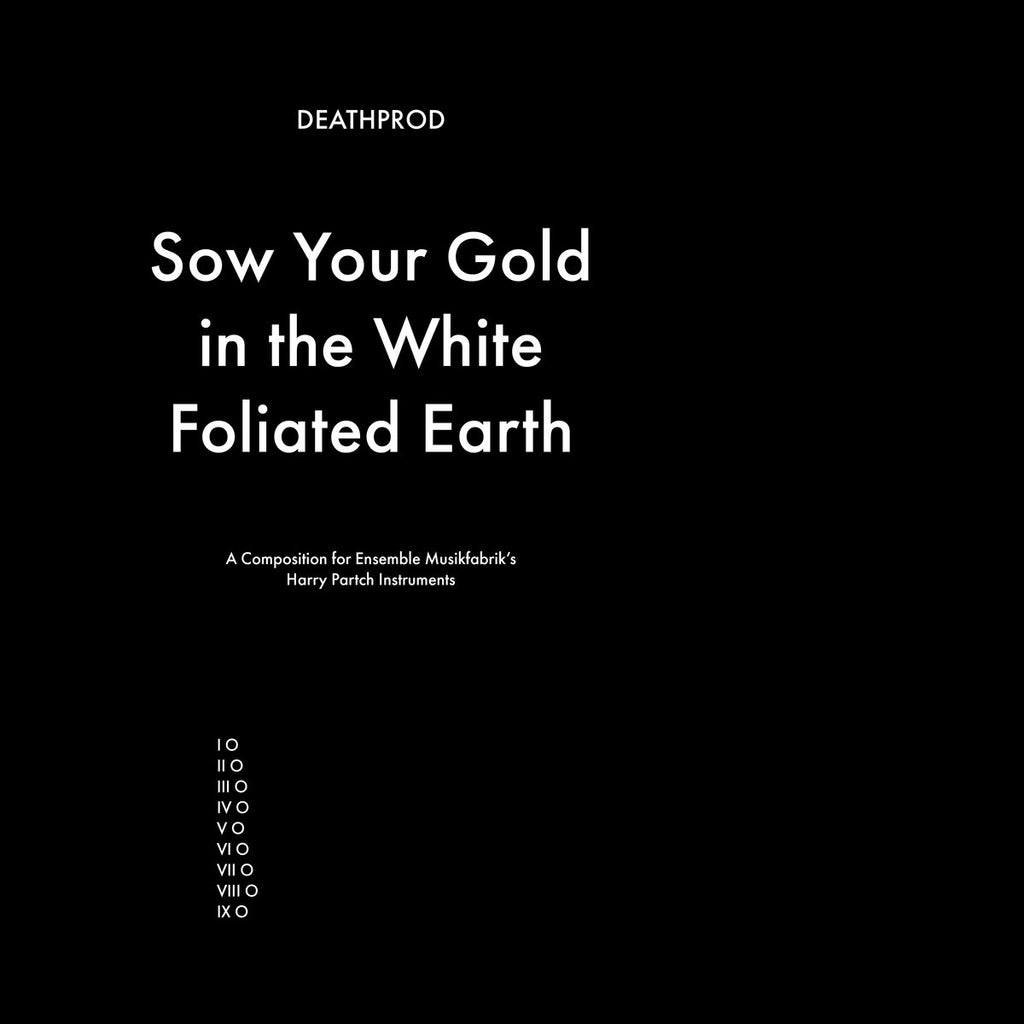 Deathprod - Sow Your Gold... LP