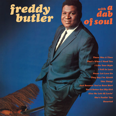 Freddy Butler - With A Dab Of Soul LP