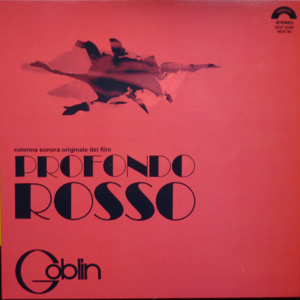 Goblin - Profondo Rosso soundtrack LP
