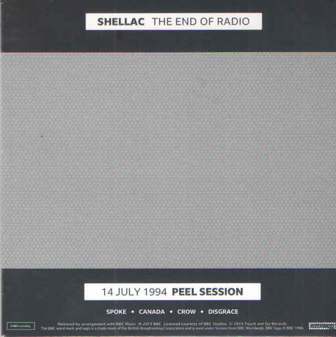 Shellac - The End Of Radio (1994 Peel Sessions) 2LP