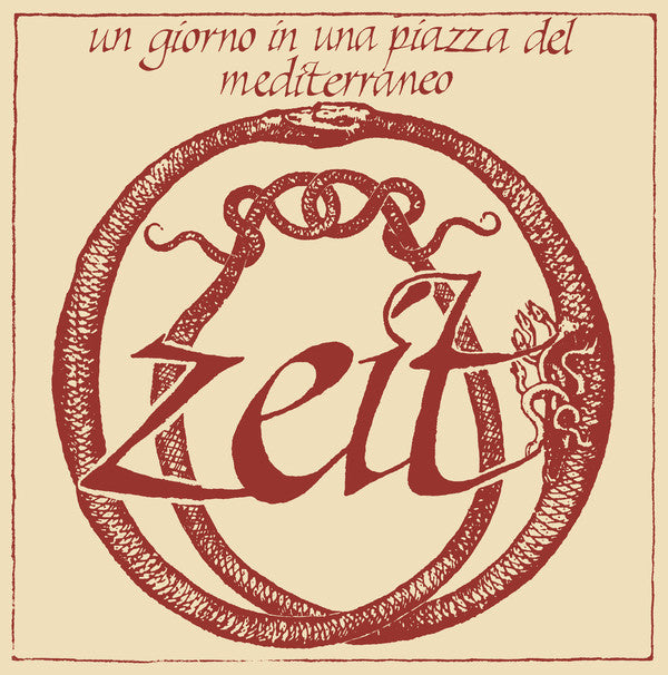 Zeit - Un Giorno In Una Piazza Del Mediterraneo LP