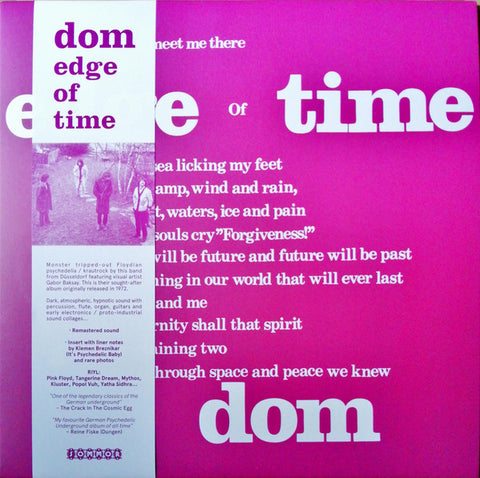 Dom - Edge of Time LP