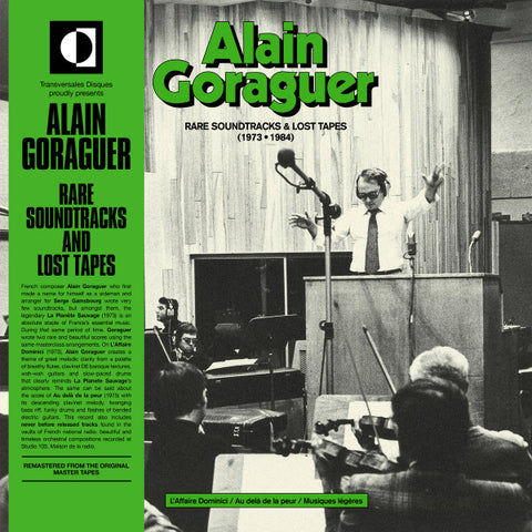 Alain Goraguer - Rare Soundtracks and Lost Tapes LP