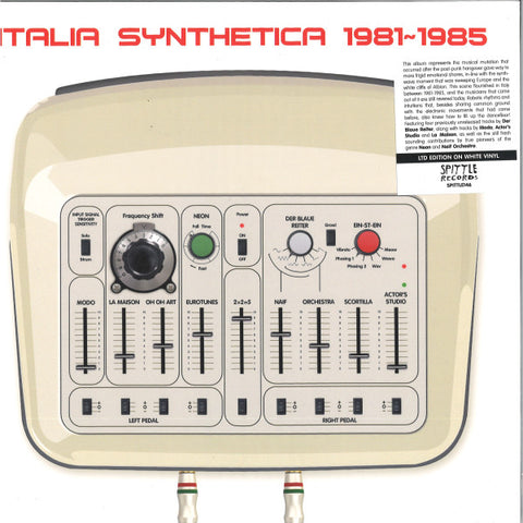 Various Artists - Italia Synthetica LP