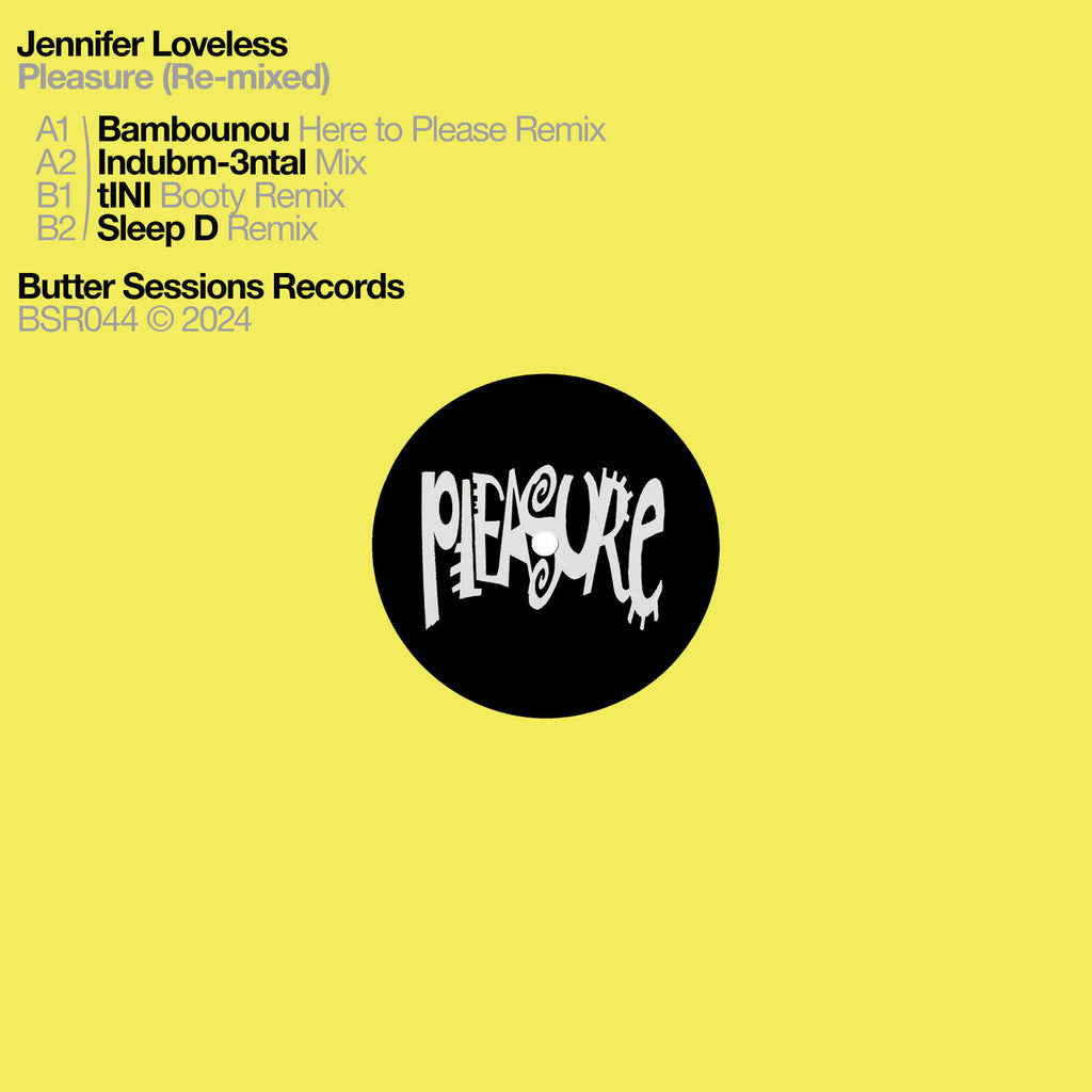 Jennifer Loveless - Pleasure (Re-mixed) EP