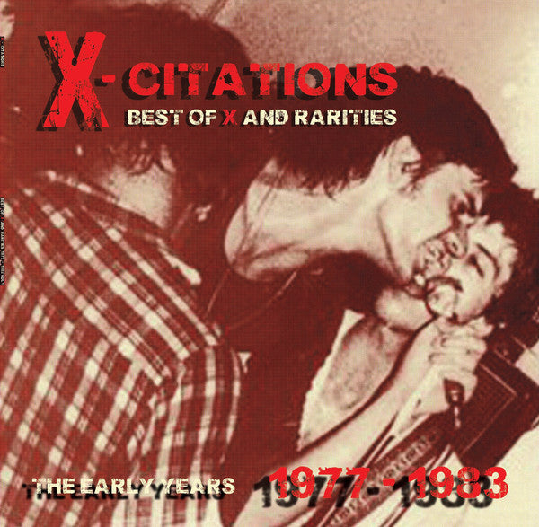 X - X-Citations: Best Of X & Rarities 1979 - 1983 LP