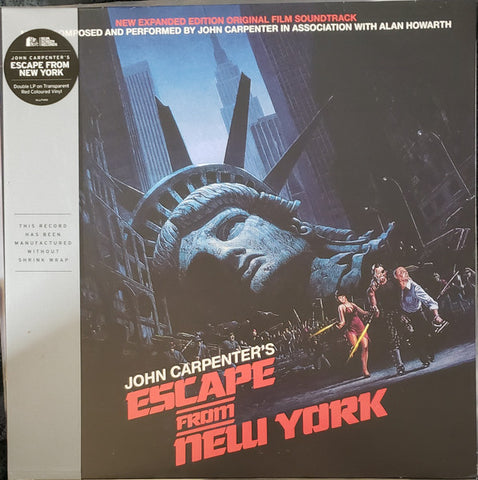 John Carpenter - Escape From New York 2LP