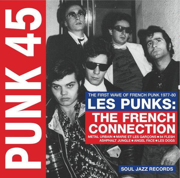 Various - Punk 45: Les Punks The French Connection 2LP