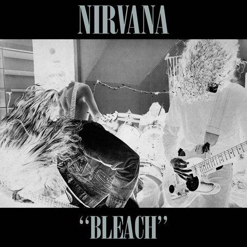 Nirvana - Bleach LP (limited black/white/silver vinyl)