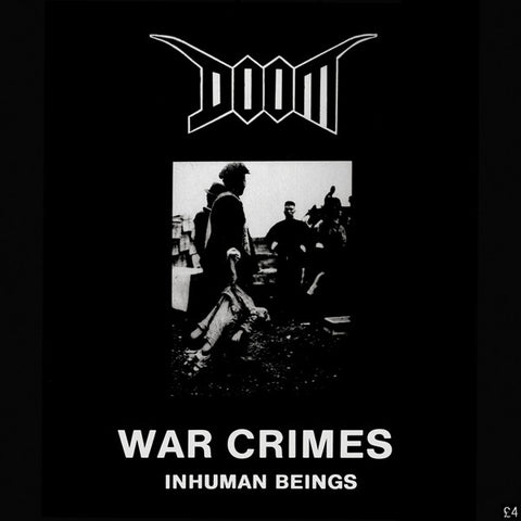 Doom - War Crimes - Inhuman Beings LP