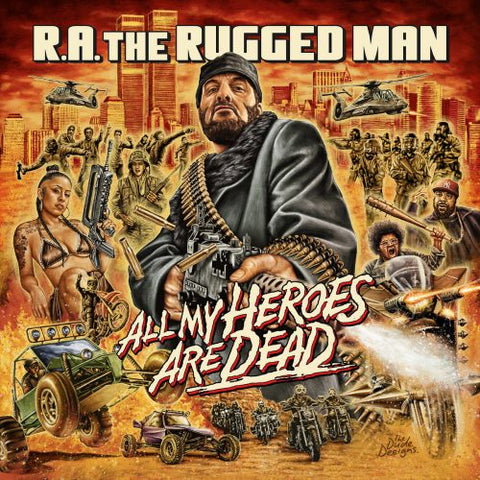 R.A The Rugged Man - All MY Heroes Are Dead 3LP