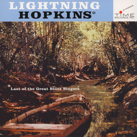 Lightnin' Hopkins - Last Of The Great Blues Singers LP
