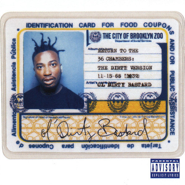 Ol' Dirty Bastard - Return To The 36 Chambers 2LP