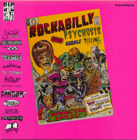 Various - Rockabilly Psychosis & The Garage Disease LP