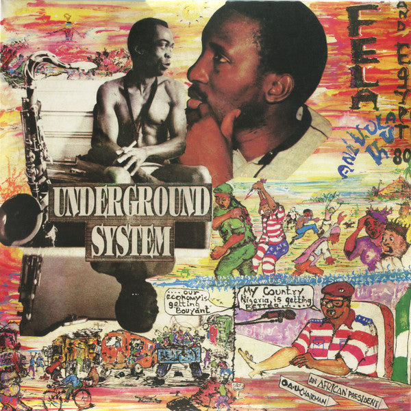 Fela Kuti and Egypt 80 - Underground System LP