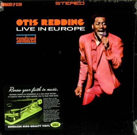 Otis Redding - Live In Europe LP