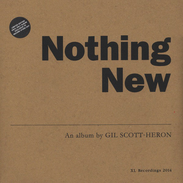 Gil Scott-Heron - Nothing New LP