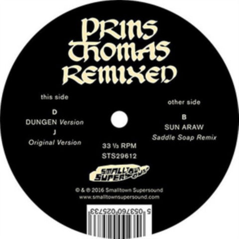 Prins Thomas - Dungen & Sun Araw Remixed LP