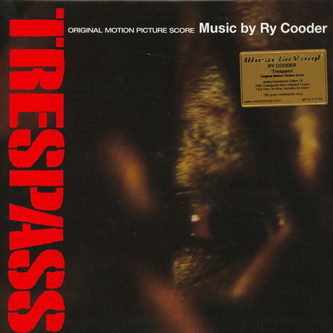 Ry Cooder - Trespass OST LP
