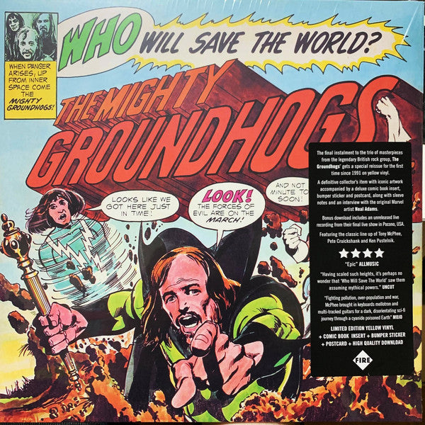 The Groundhogs - Who Will Save The World? The Mighty Groundhogs LP
