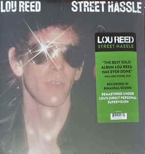 Lou Reed - Street Hassle LP