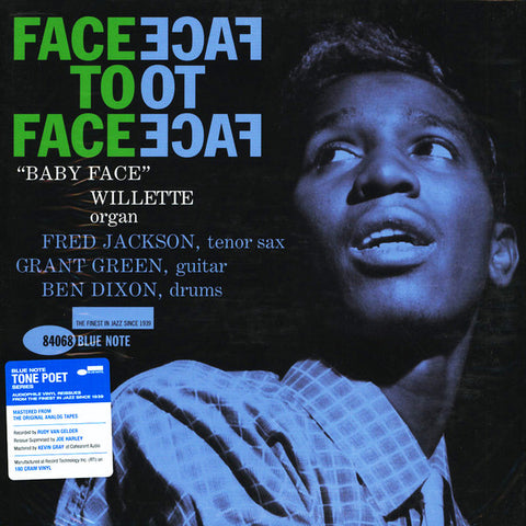 "Baby Face" Willette - Face To Face LP (DELUXE TONE POET AUDIOPHILE EDITION)