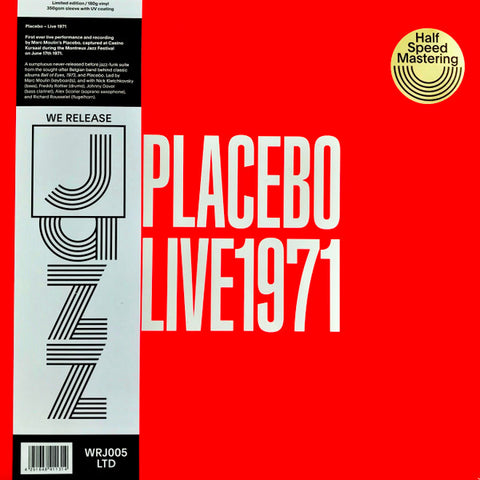 Placebo - Live 1971 LP