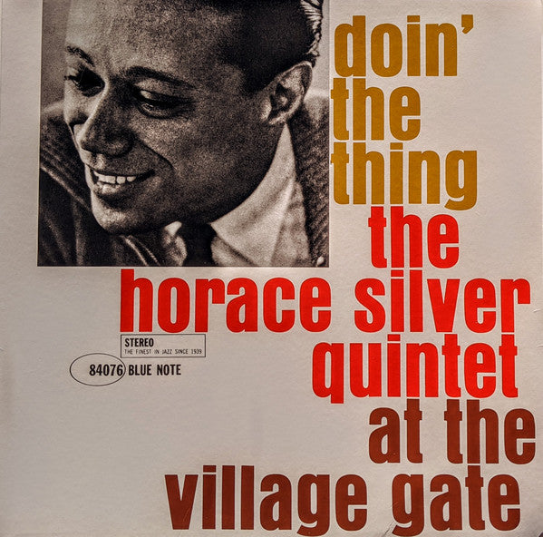 Horace Silver Quintet - Doin' The Thing At The Village Gate LP