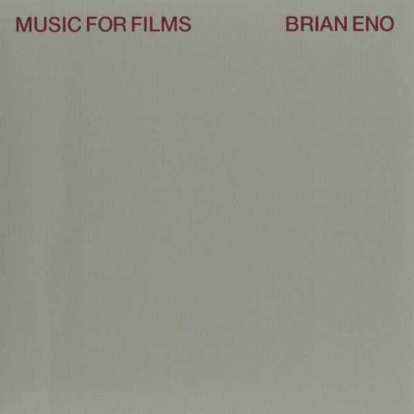 Brian Eno - Music For Films LP