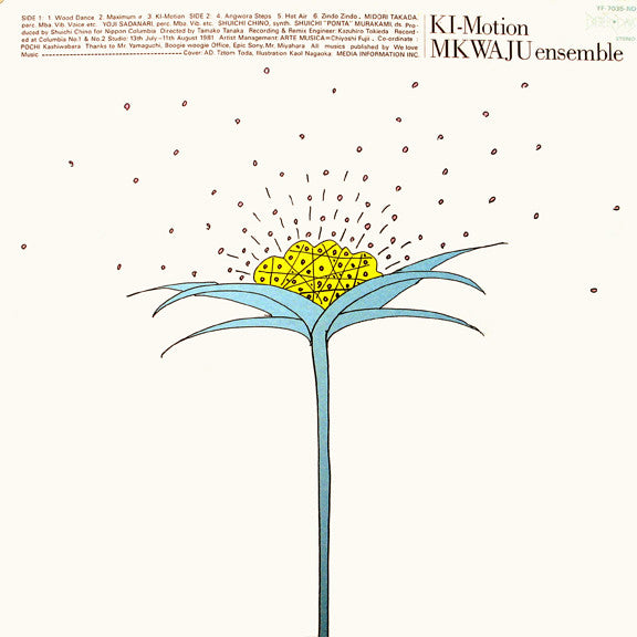 Mkwaju Ensemble (Midori Takada) - Ki-Motion LP