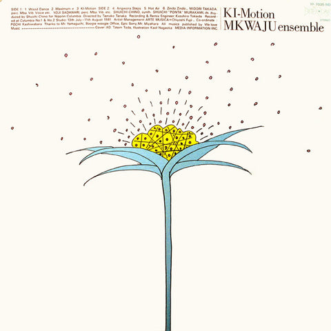 Mkwaju Ensemble (Midori Takada) - Ki-Motion LP
