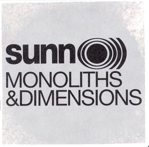 Sunn O))) - Monoliths and Dimensions 2LP